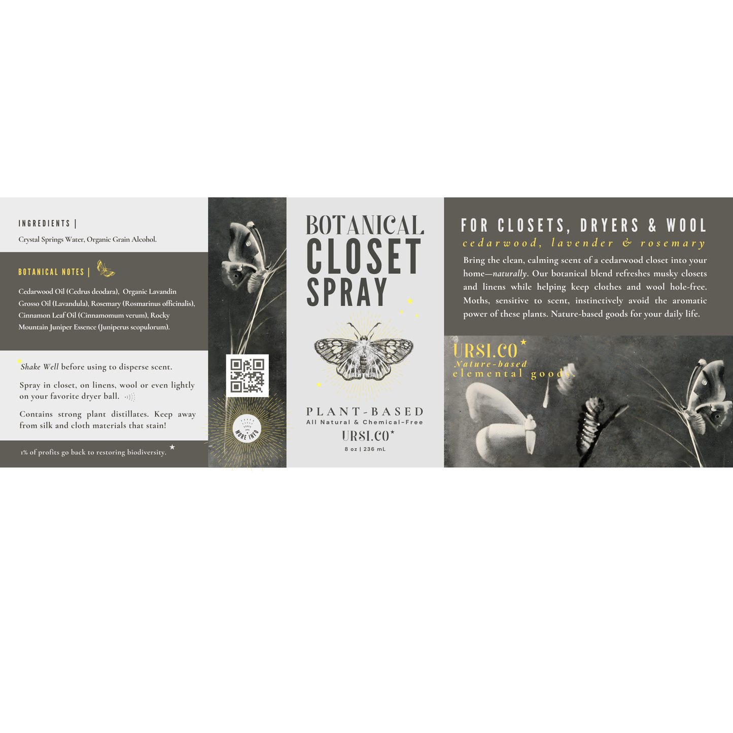 BOTANICAL CLOSET SPRAY