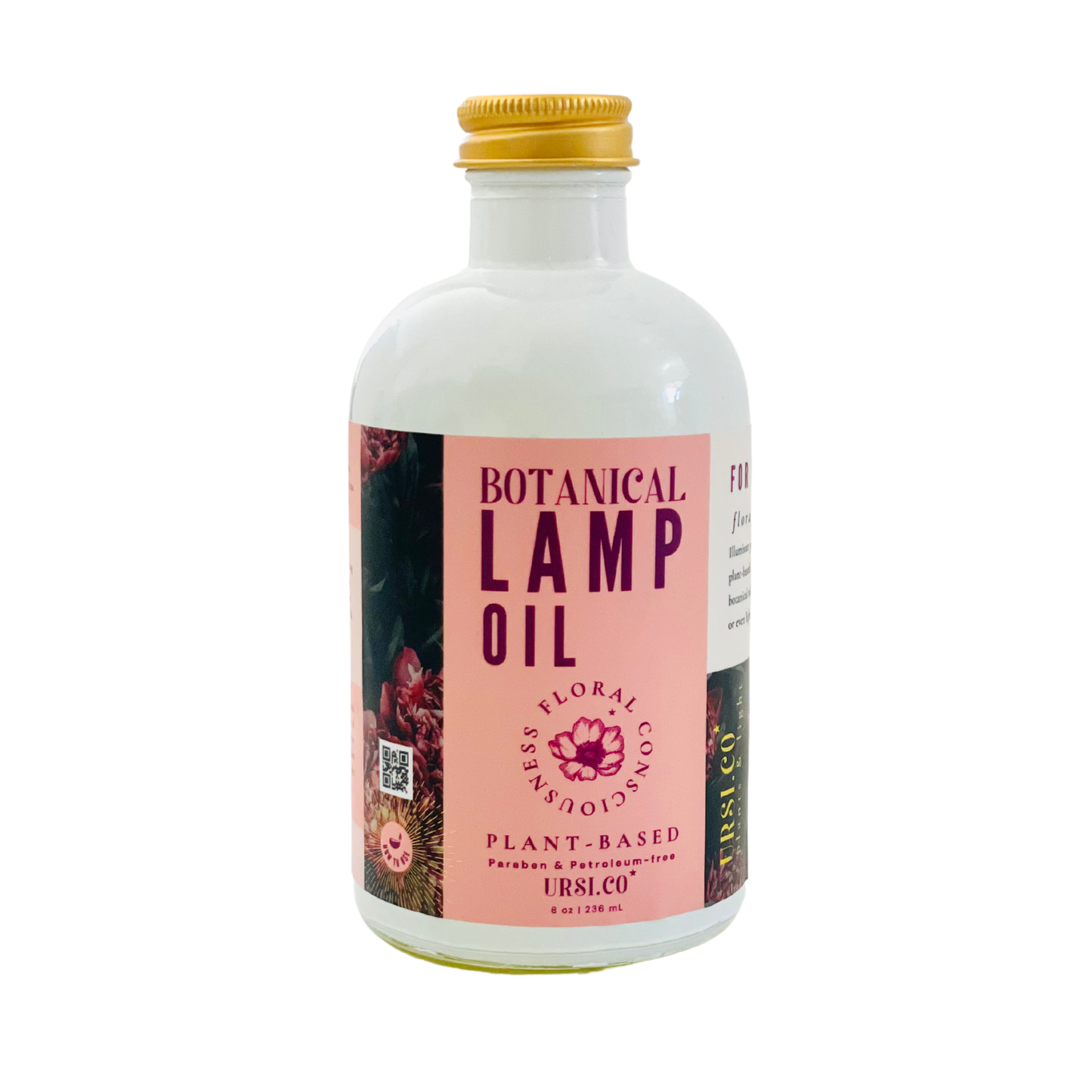 Floral Consciousness Botanical Lamp Oil | Plant-based | Paraffin & Petroleum-free