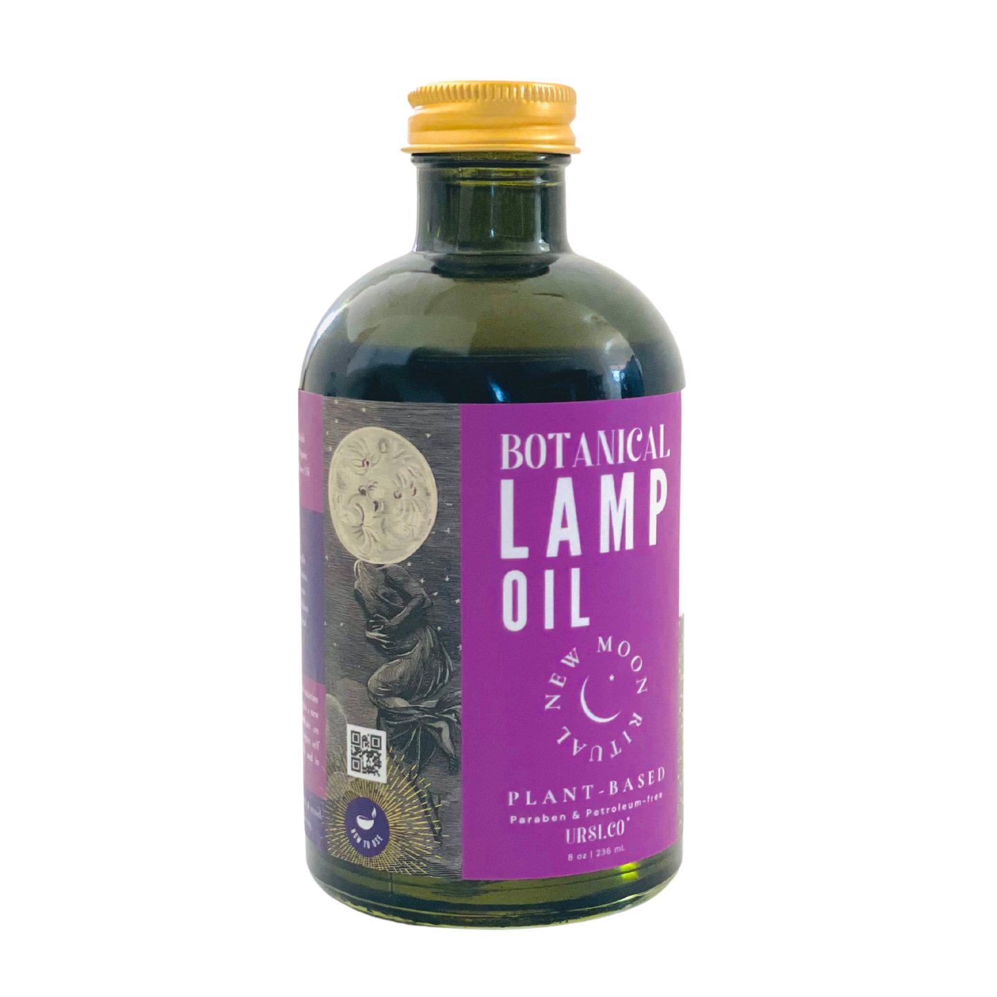 New Moon Ritual Botanical Lamp Oil | Plant-based | Paraffin & Petroleum-free