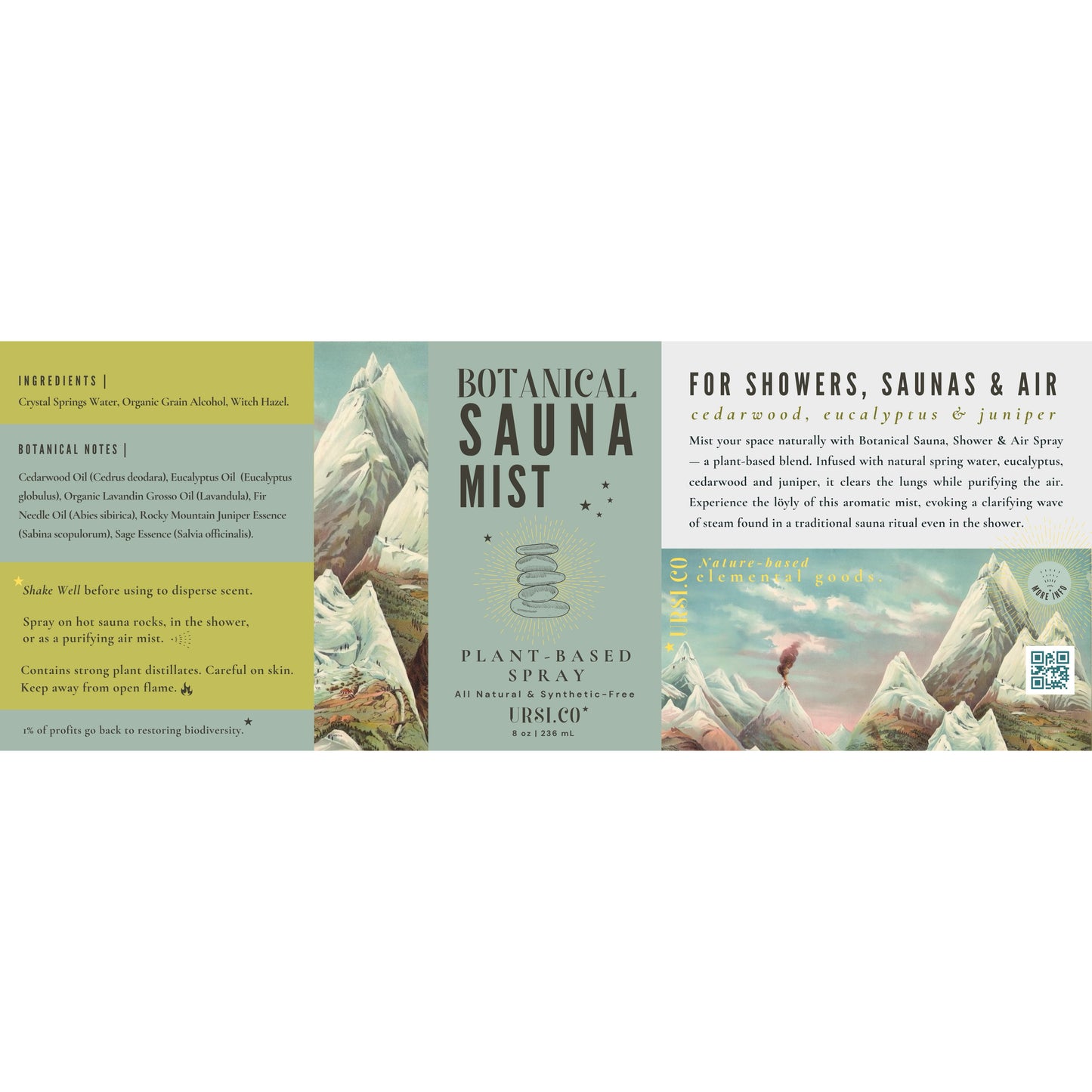 BOTANICAL SAUNA & SHOWER MIST