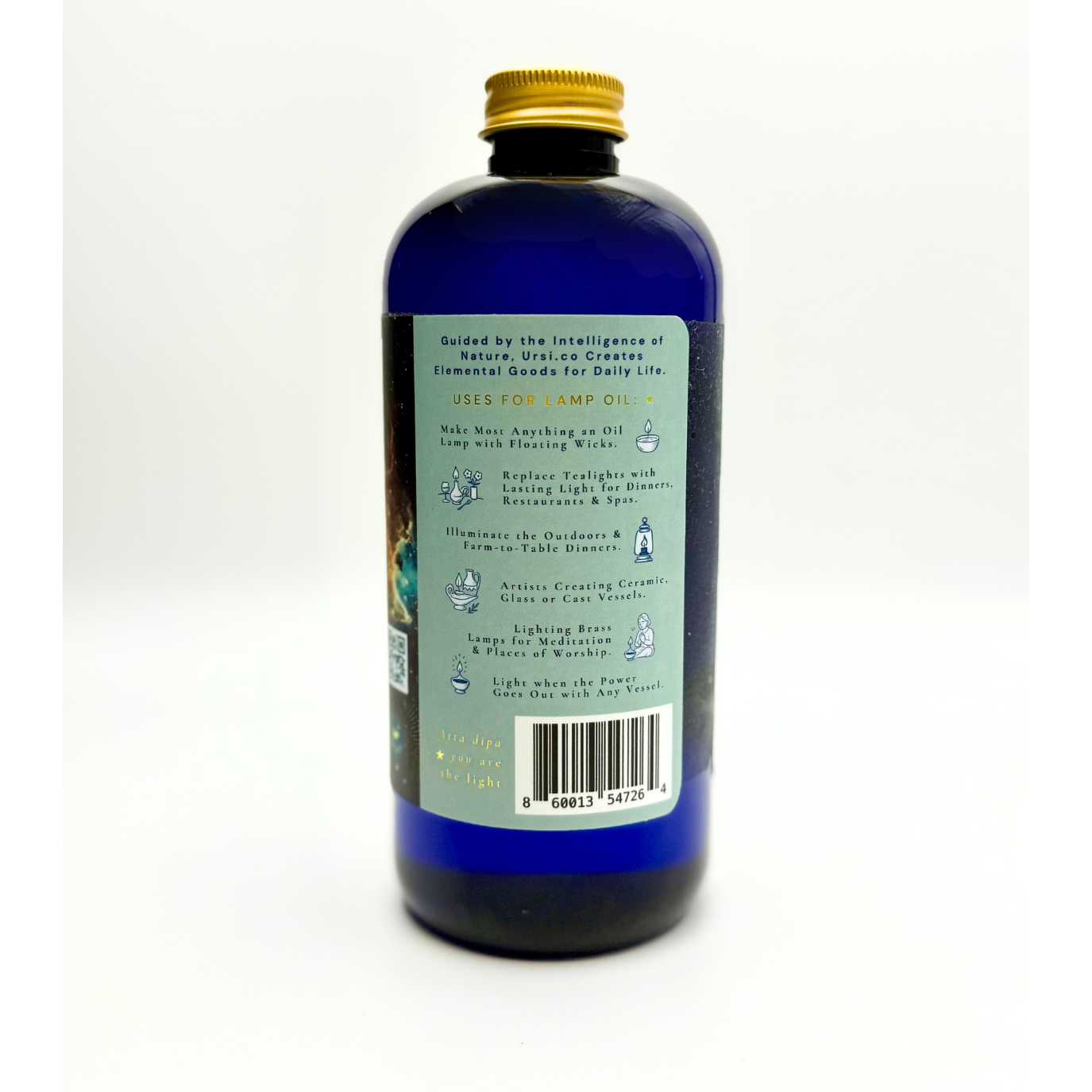 Botanical Lamp Oil for Light, Meditation, Dinners & Spas